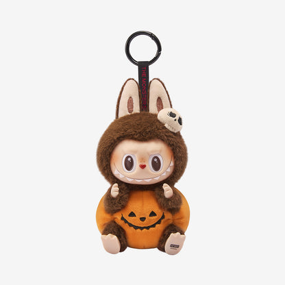 LABUBU-Happy Halloween Party Series-Sitting Pumpkin Vinyl Plush Pendant